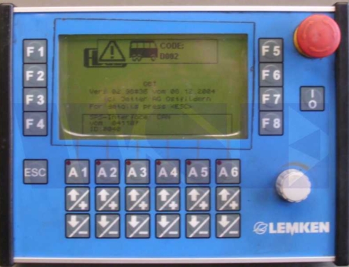 Lemken LKT1 Bedienteil