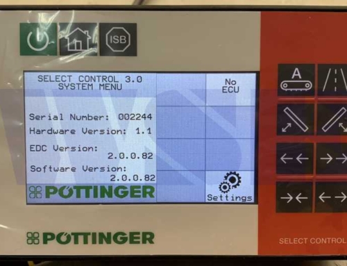 Pöttinger Select Control Bedienteil